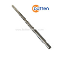 GEK 280T D60 bimetallic injection molding screw barrel